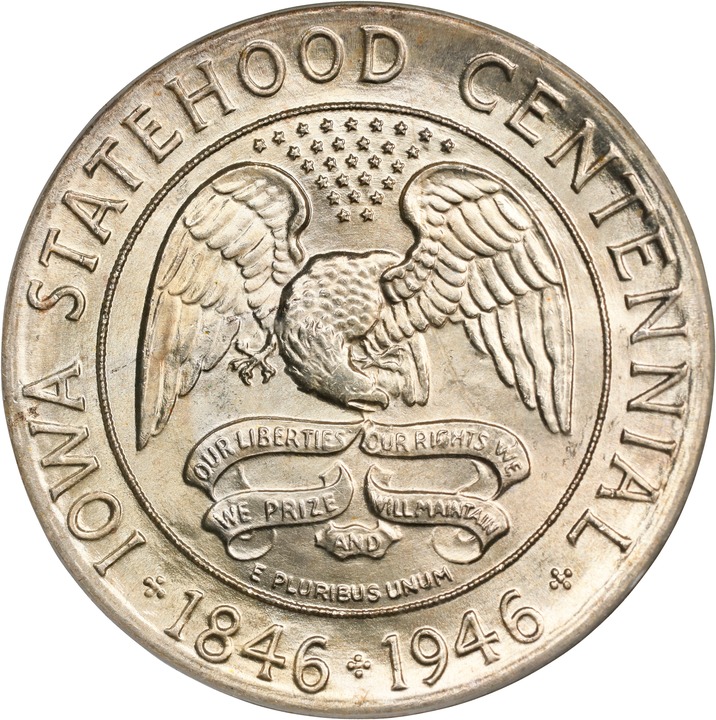 1946 50c Iowa XF40 CAC thumbnail 24