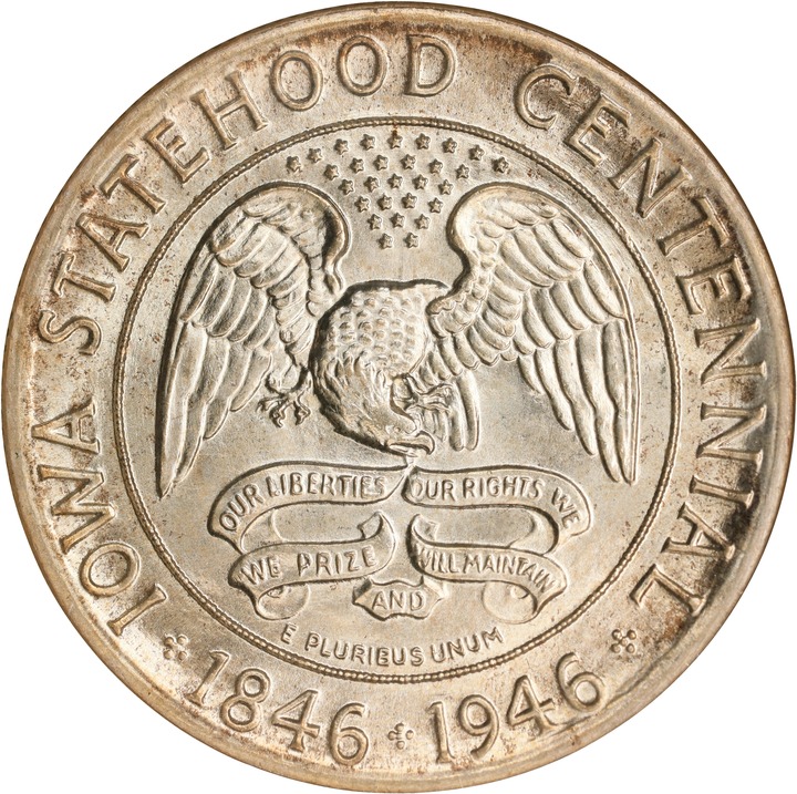 1946 50c Iowa MS61 CAC thumbnail 20