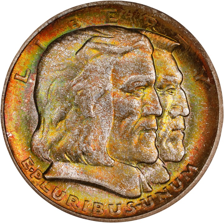 Image for 1936 50c Long Island MS65 CAC