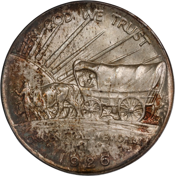 1926 50c Oregon Trail MS65 thumbnail 4