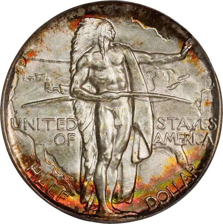 1934-D 50c Oregon Trail MS66 thumbnail 7