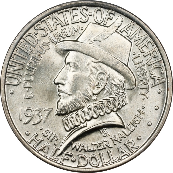 1937 50c Roanoke Island MS66 thumbnail 5
