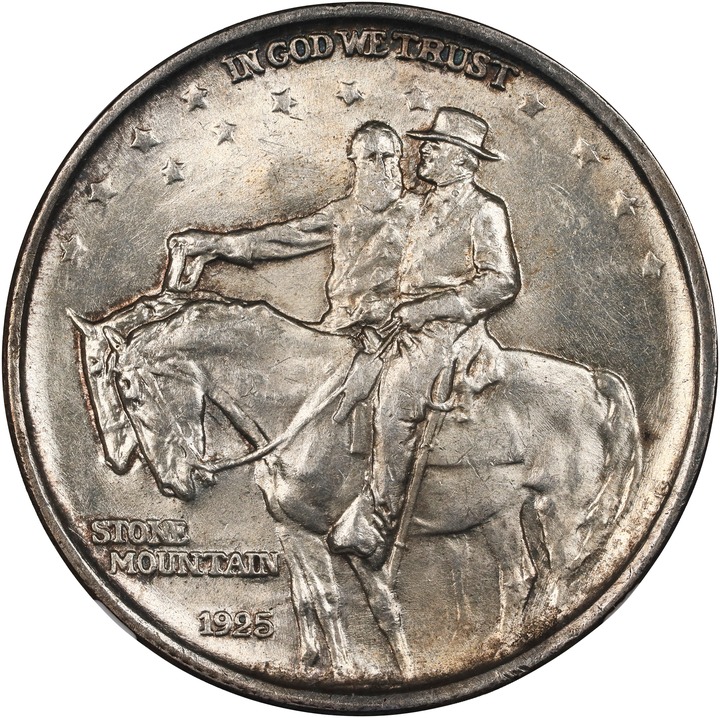 1925 50c Stone Mountain MS61 CAC thumbnail 2