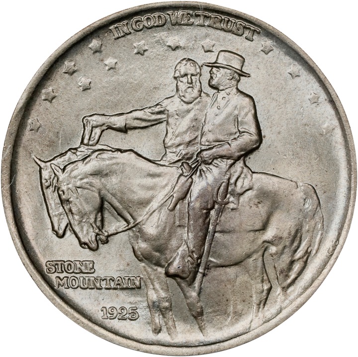 Image for 1925 50c Stone Mountain MS65 CAC