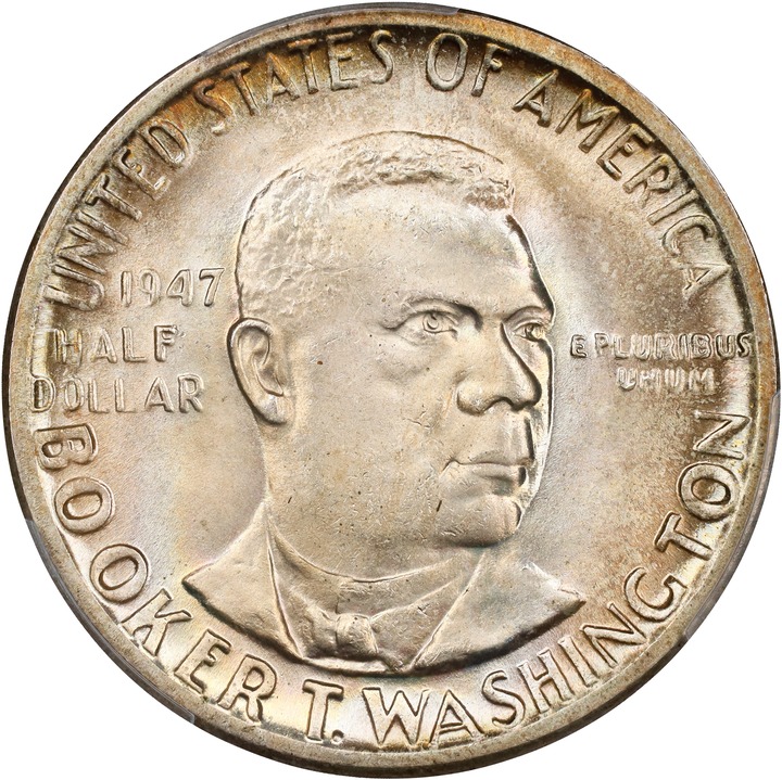 1947 50c Booker T. Washington MS67 thumbnail 13