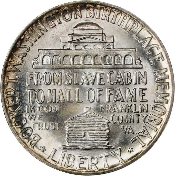 Booker T. Washington Memorial 50c [Type] MS65 thumbnail 6