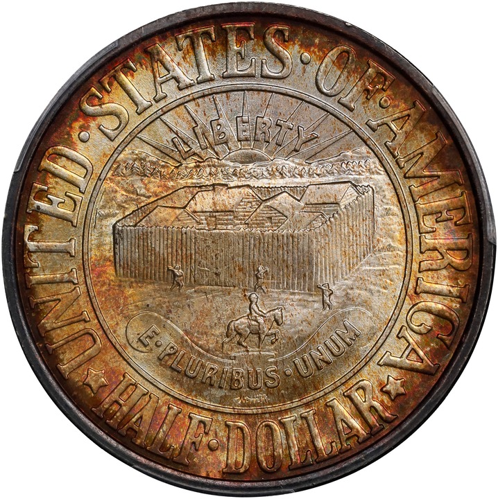 1936 50c York County MS69 CAC thumbnail 2