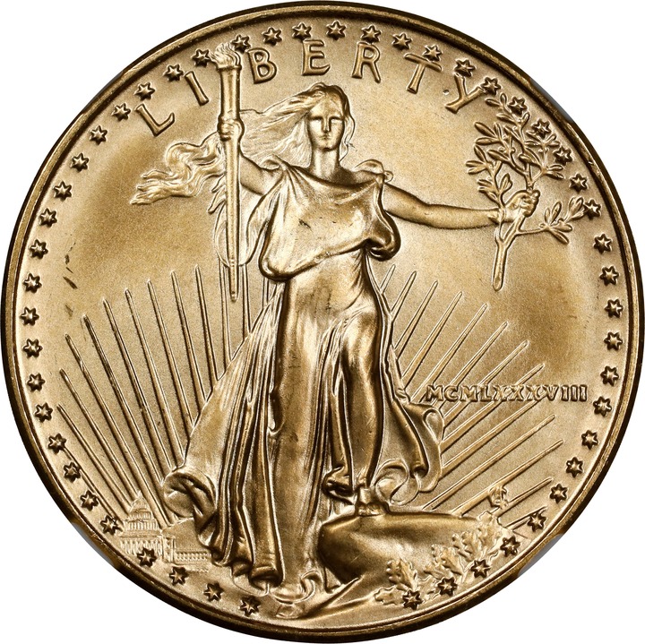 1988 $25  Gold Eagle MS69 thumbnail 7