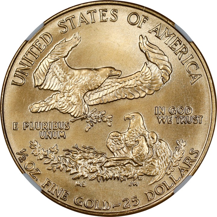 1988 $25  Gold Eagle MS69 thumbnail 8