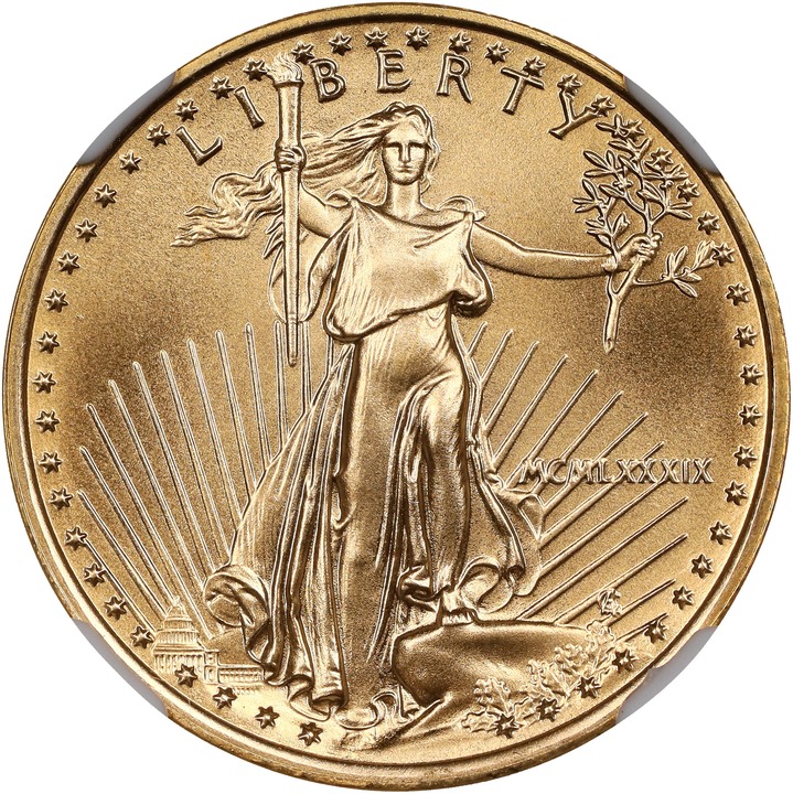 1989 $10  Gold Eagle MS70 thumbnail 5