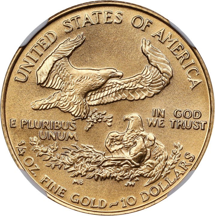 1989 $10  Gold Eagle MS70 thumbnail 6
