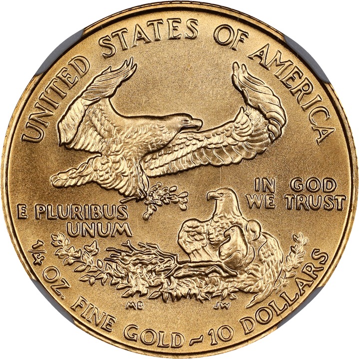 1989 $10  Gold Eagle MS70 thumbnail 8