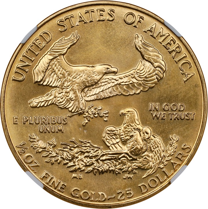 1990 $25  Gold Eagle MS69 thumbnail 8