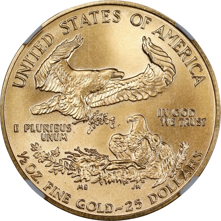 1993 $25  Gold Eagle MS69 thumbnail 6