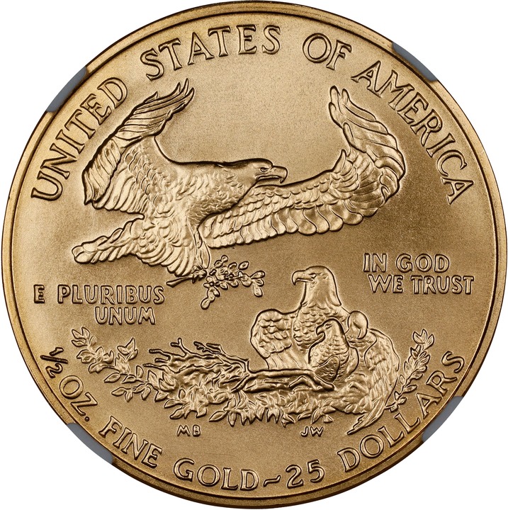 1993 $25  Gold Eagle MS69 thumbnail 8