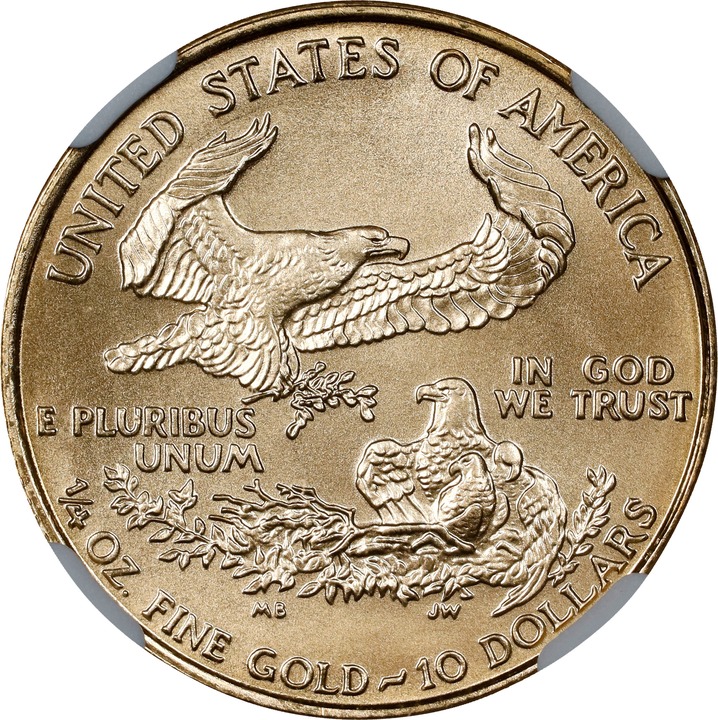 1994 $10  Gold Eagle OGP thumbnail 2