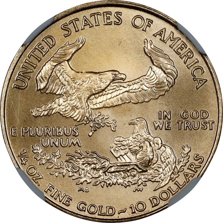 1995 $10  Gold Eagle MS69 thumbnail 8