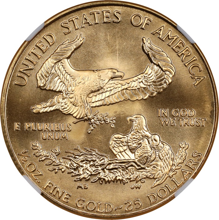1995 $25  Gold Eagle MS69 thumbnail 6