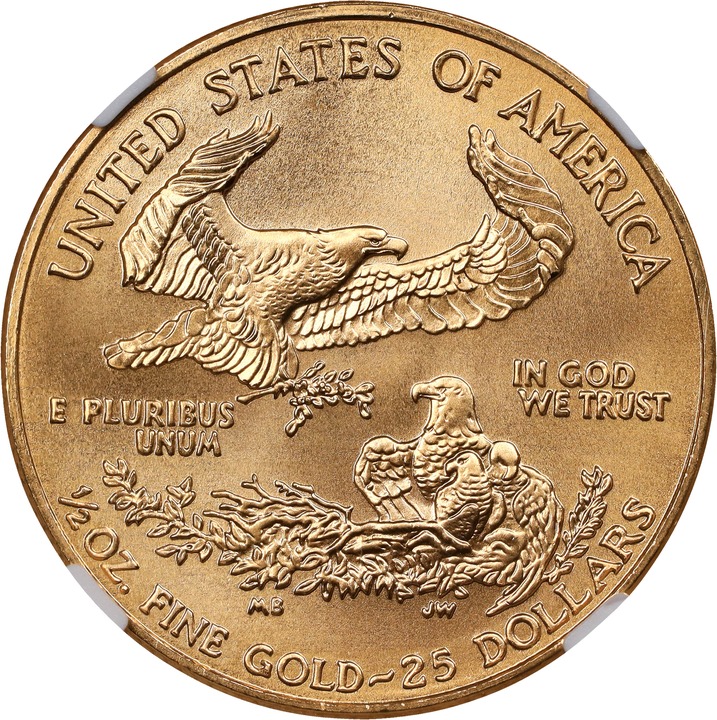 2000 $25  Gold Eagle MS64 thumbnail 23