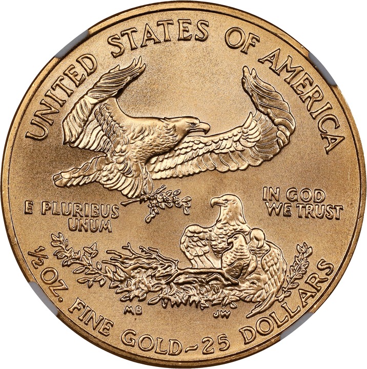 2000 $25  Gold Eagle MS64 thumbnail 25