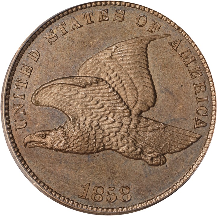 1858 P1c Copper-Nickel, J-192 PR65 thumbnail 9