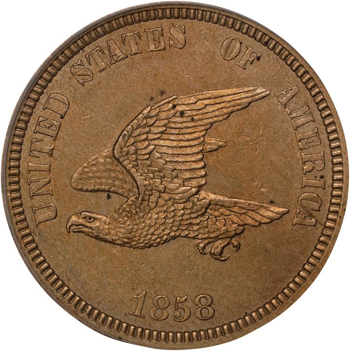 1858 P1c Copper-Nickel, J-203 PR60 thumbnail 9