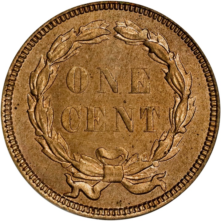 1858 P1c Copper-Nickel, J-208 MS64 thumbnail 6