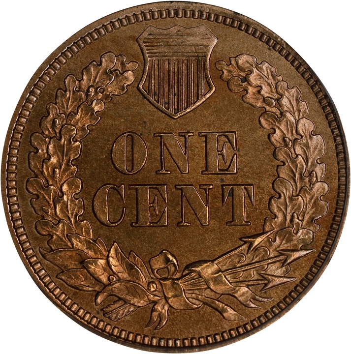 1859 P1c Copper, Shield Reverse, J-228 MS thumbnail 10