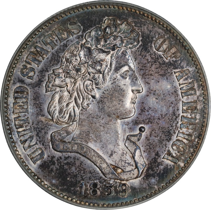 1859 P50c Silver, J-239 PR thumbnail 2