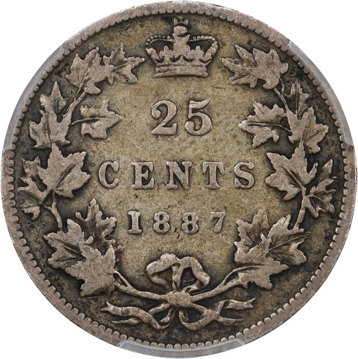 1887 25c VG10 thumbnail 2