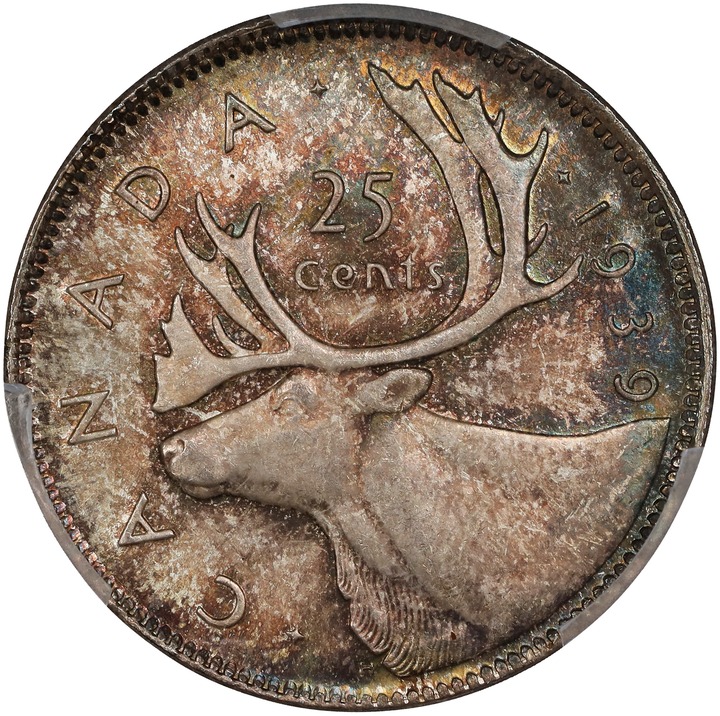 1939 25c Caribou VF25 thumbnail 10