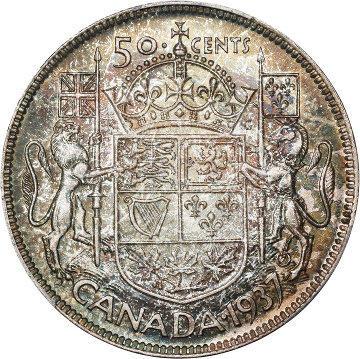 George VI 50c 1937-1952 [Type] MS60 thumbnail 19