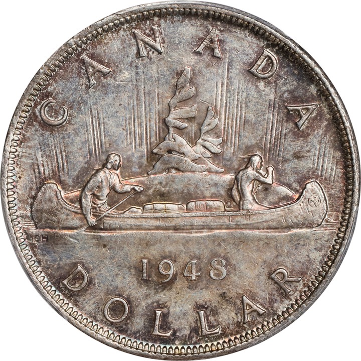 1948 S$1 MS (KM-37) MS62 thumbnail 2