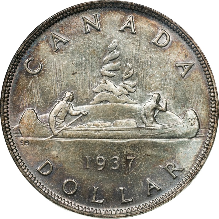 1937 S$1  Matte MS61 thumbnail 16