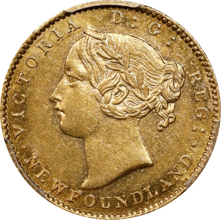 Image for Victoria  $2 Newfoundland, 1865-1888 [Type] AU58