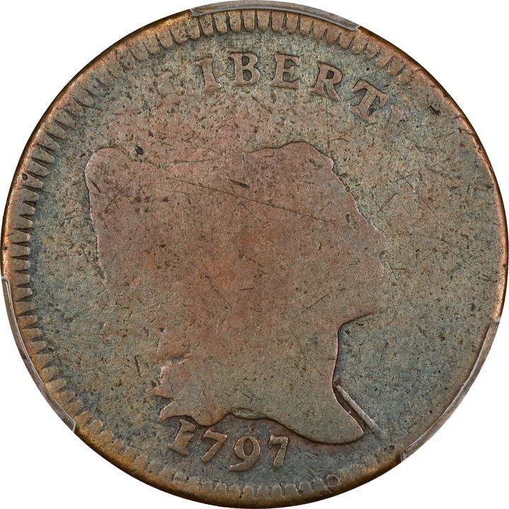 1797 1/2c Gripped Edge, C-3c MS BN thumbnail 2