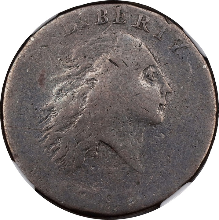 1793 1c Chain, AMERI., S-1 MS BN thumbnail 2