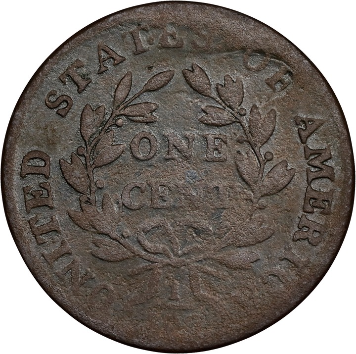 1801 1c Normal Reverse, S-NC-1 MS BN thumbnail 4