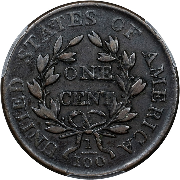 1803 1c Small Date, Large Fraction, S-258  MS BN thumbnail 10