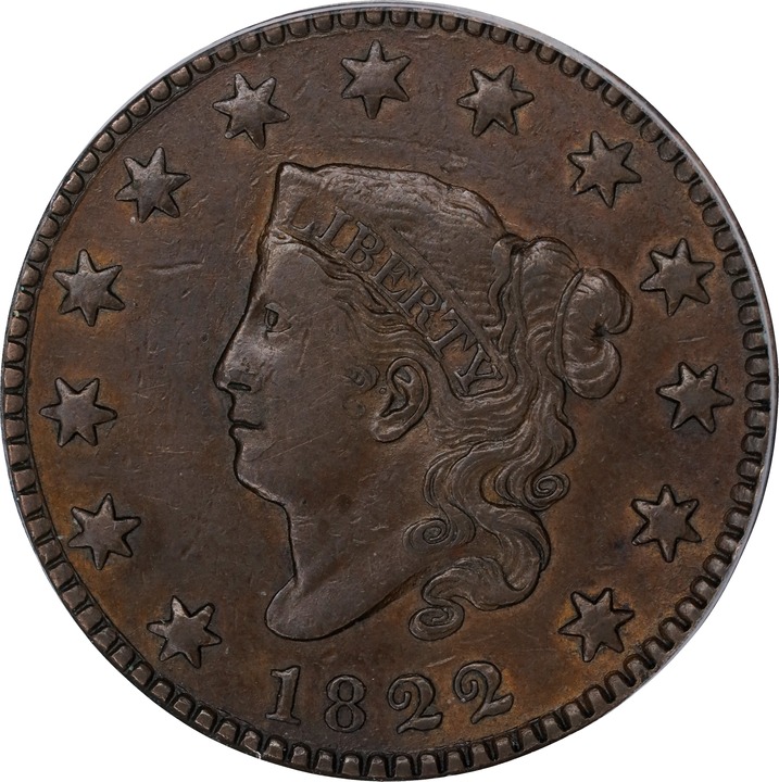 1822 1c MS BN VF25 BN thumbnail 7