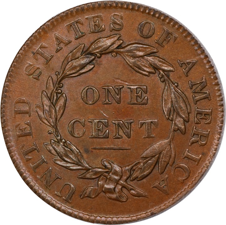 1835 1c Head of 1836, N-8 MS BN G4 BN CAC thumbnail 20
