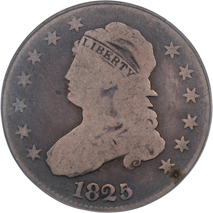 Image for 1825/4/2 25c G6