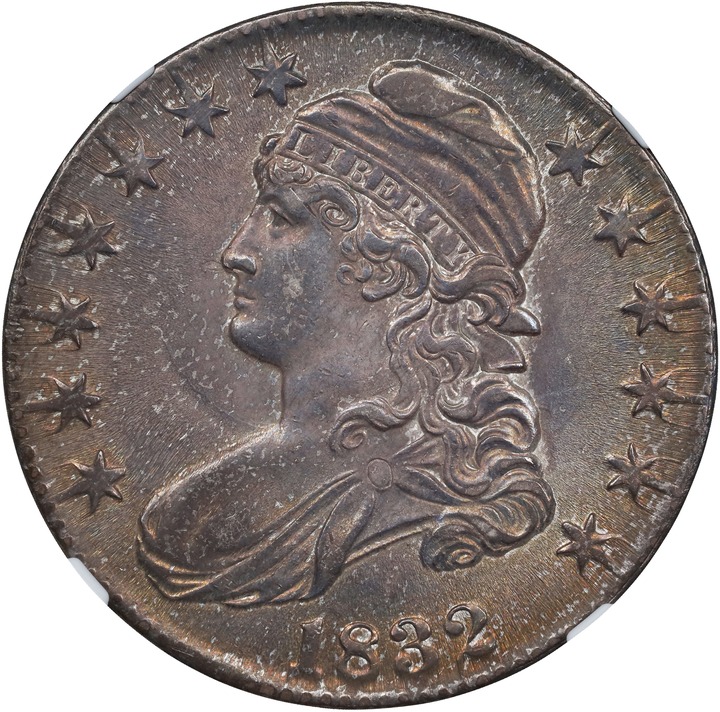 1832 50c Small Letters, O-102 MS60 thumbnail 8