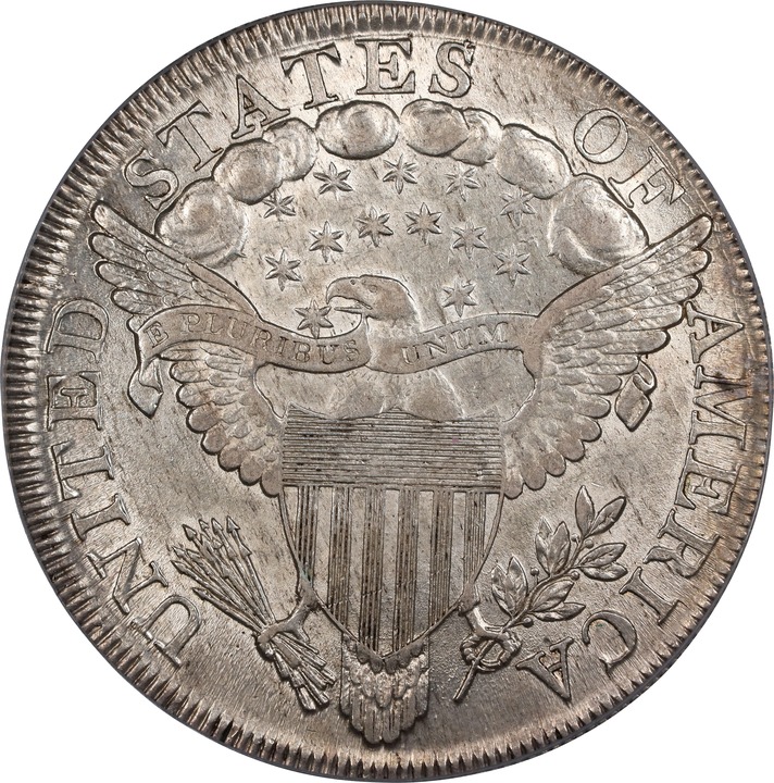 1799/8 $1  15 Stars Reverse MS66 CAC thumbnail 15