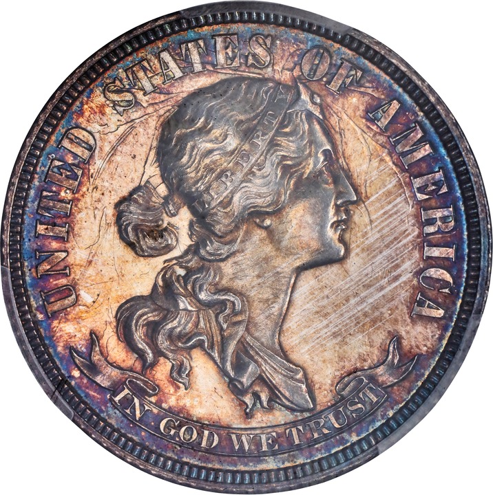 1870 P25c Silver, J-900 PR thumbnail 2