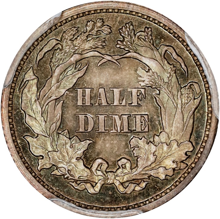1871 PH10c Silver, J-1068 PR65 CAC thumbnail 2