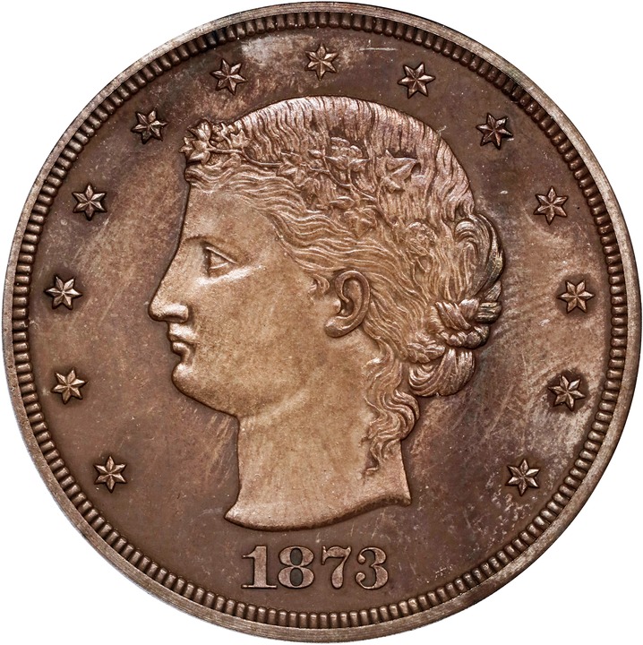 1873 PT$1 Silver, J-1281 PR thumbnail 2