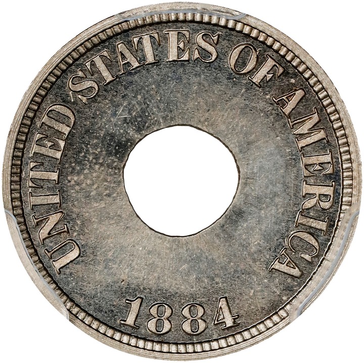 1884 P$20 Gilt Copper, J-1738 PR thumbnail 3