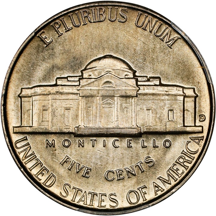 1953-D 5c MS FS MS67 FS thumbnail 2