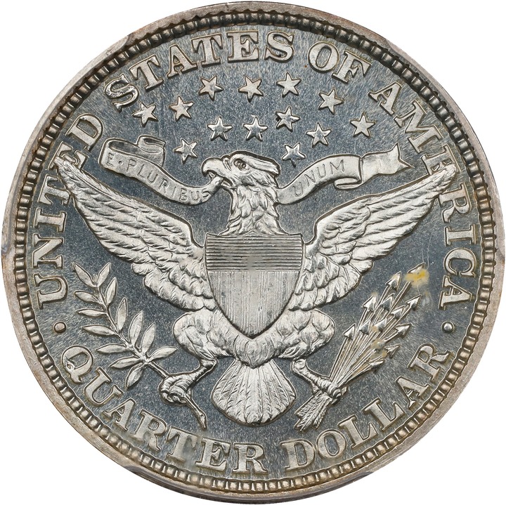Barber Quarter 25c 1892-1915 PR CAM [Type] PR65 CAM thumbnail 4